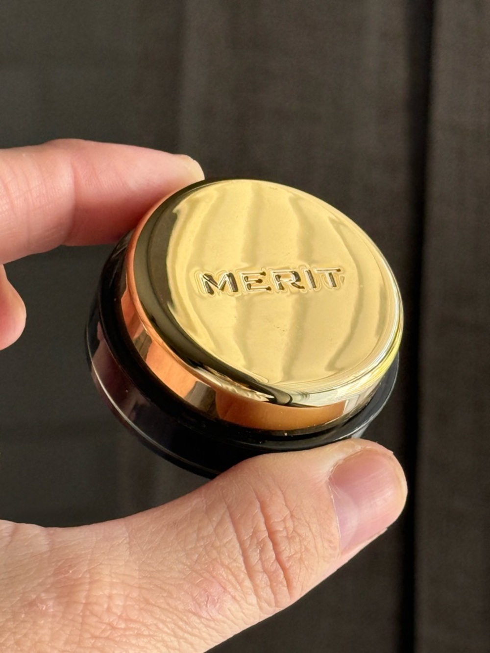 Merit cream eye shadow in shade studio
